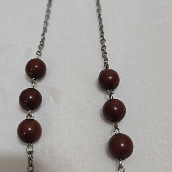 Butterfly Beaded Necklace - Picture 4 of 7